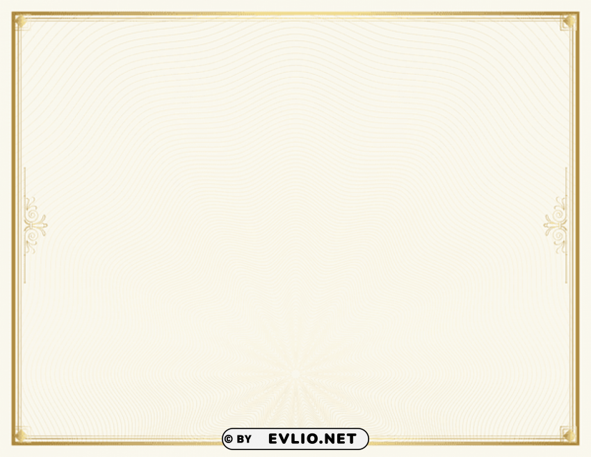certificate empty template High-quality transparent PNG images comprehensive set
