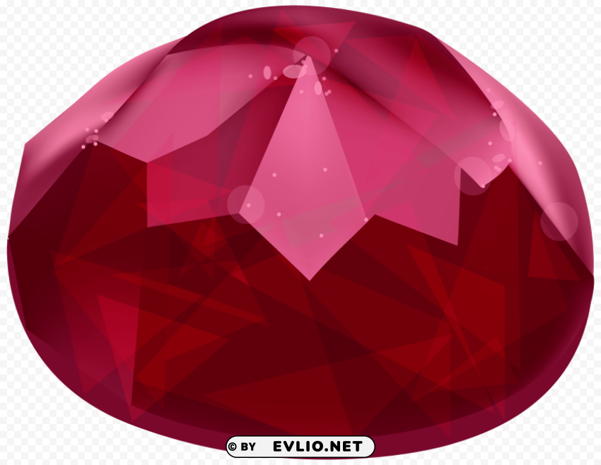 red diamond gem PNG images with transparent overlay