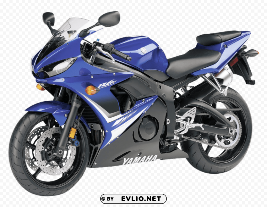 Yamaha R6S Motorcycle Bike HD transparent PNG