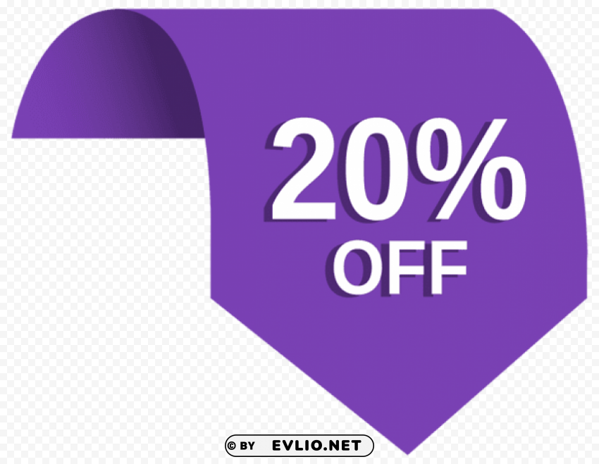 20%off label clip-art Transparent Background Isolation in HighQuality PNG