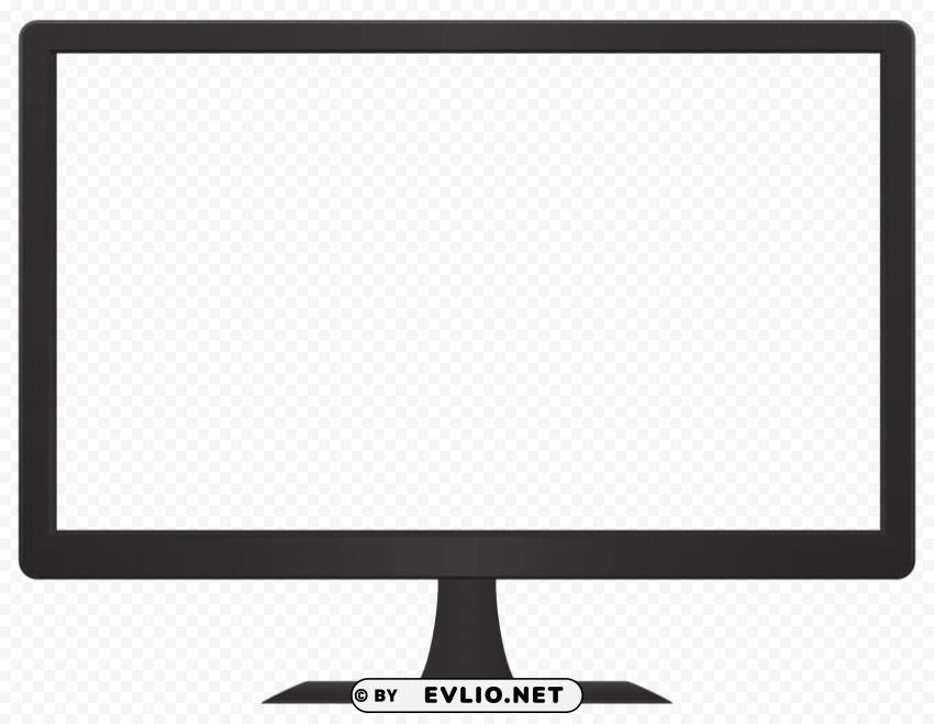 Clear Monitor PNG for design PNG Image Background ID 8490773a