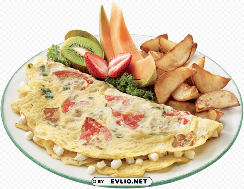omelette PNG files with transparency
