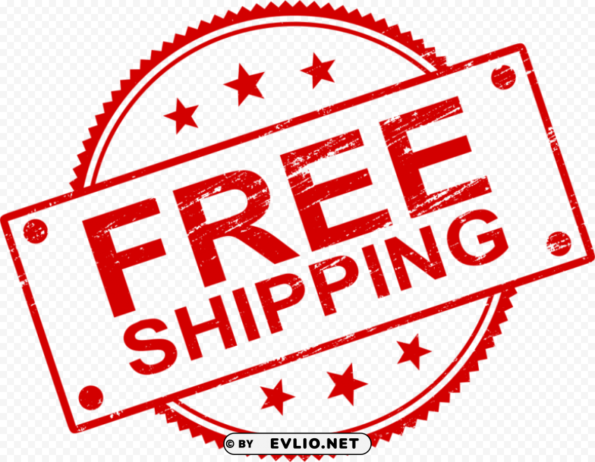 free shipping stamp Clear PNG photos