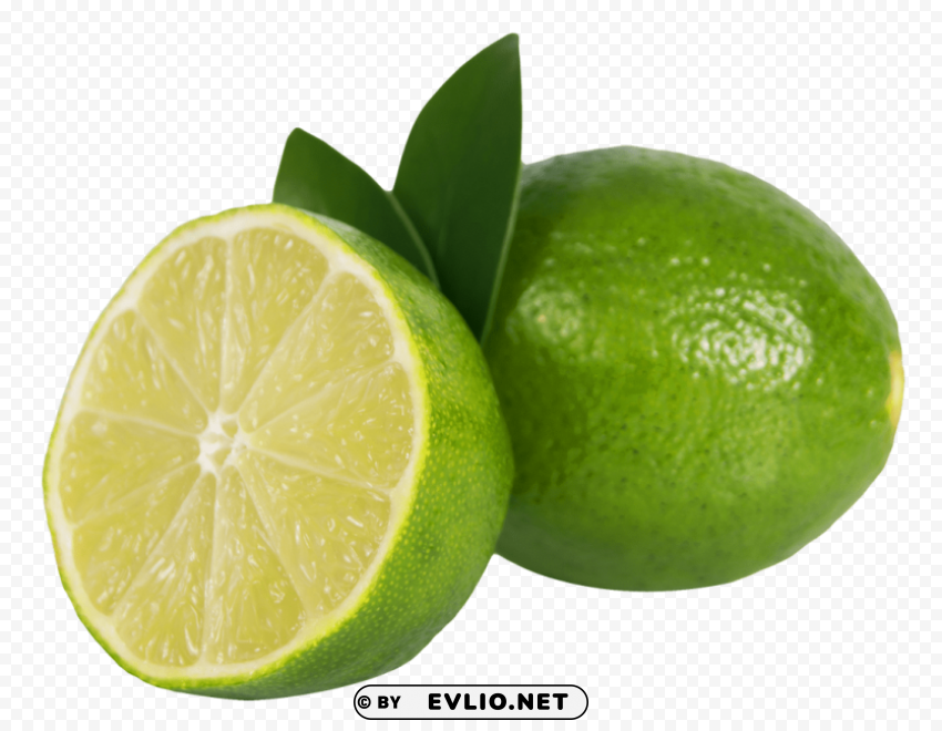 Lime PNG Files With Alpha Channel Assortment