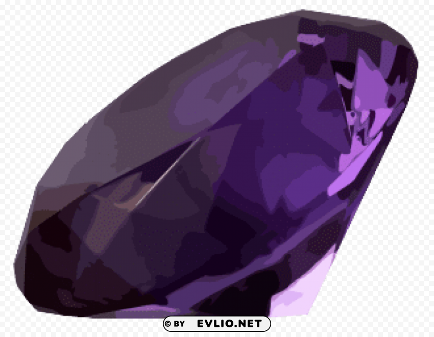 purple transparent diamond PNG with Isolated Transparency