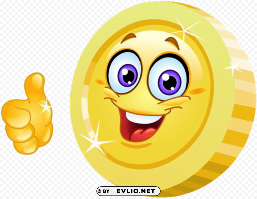 smiling coin PNG files with no background wide assortment