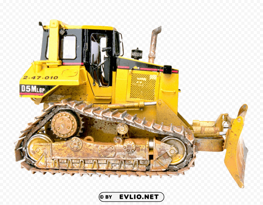 Bulldozer Tractor Clear PNG images free download