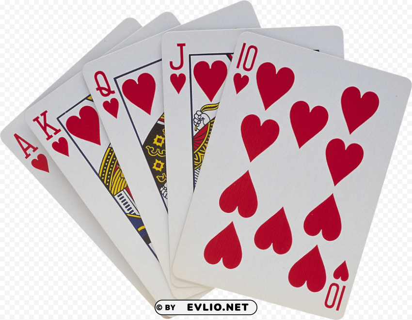 playing card Isolated Subject in Transparent PNG Format