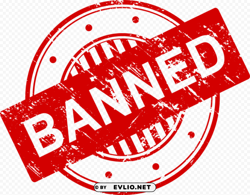 banned stamp PNG picture png - Free PNG Images ID is 75b2e649