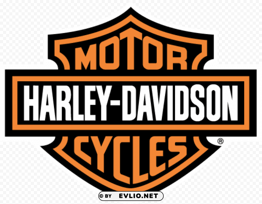 harley davidson logo classic Isolated Subject on HighQuality Transparent PNG