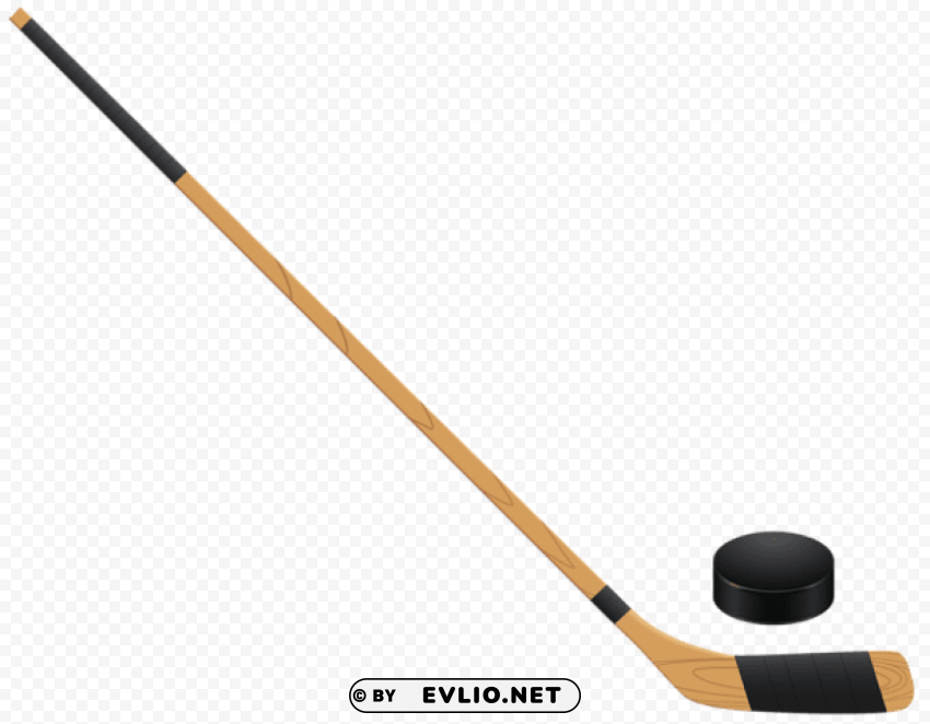 hockey stickand puck Free PNG transparent images