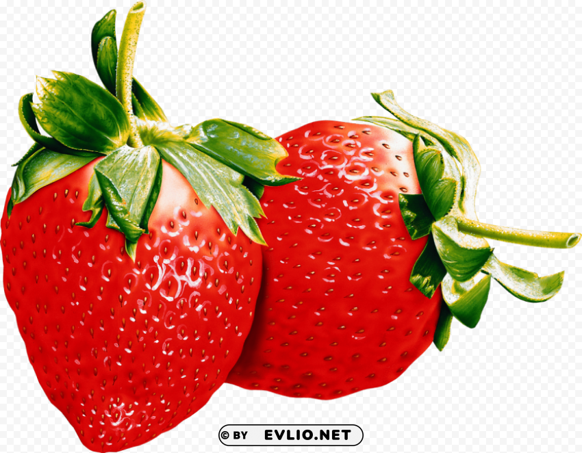 Strawberry Isolated Character In Transparent PNG Format