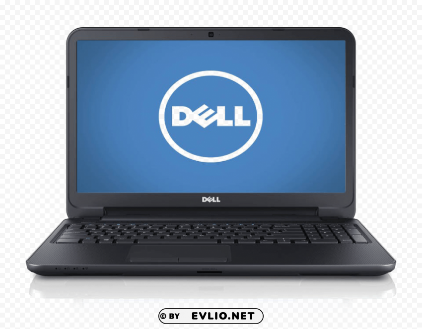 Transparent Background PNG of dell laptop Isolated Graphic on Transparent PNG - Image ID d36b5ff1