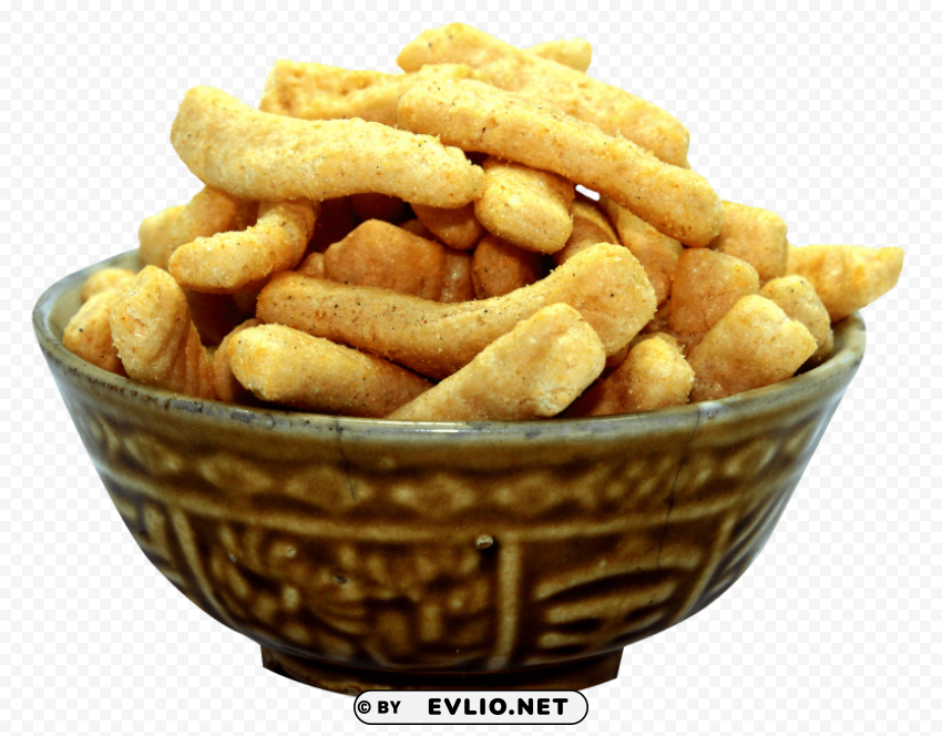snack bowl PNG Image with Isolated Graphic Element