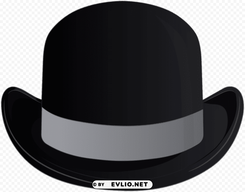 bowler hat transparent PNG pictures without background