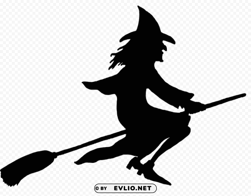 witch ClearCut Background Isolated PNG Art