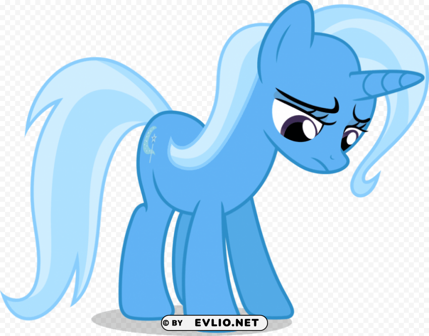 my little pony trixie sad PNG transparent elements package