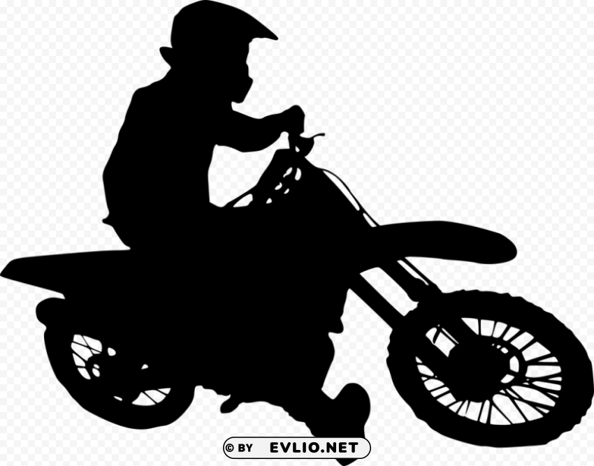 Motocross Silhouette PNG Images With No Limitations