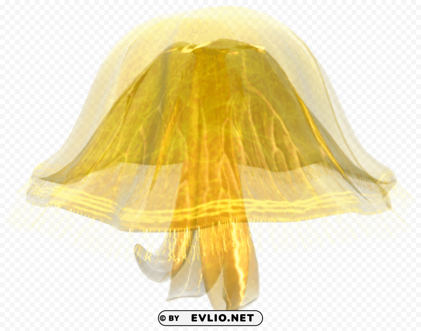 yellow jellyfish Free PNG transparent images