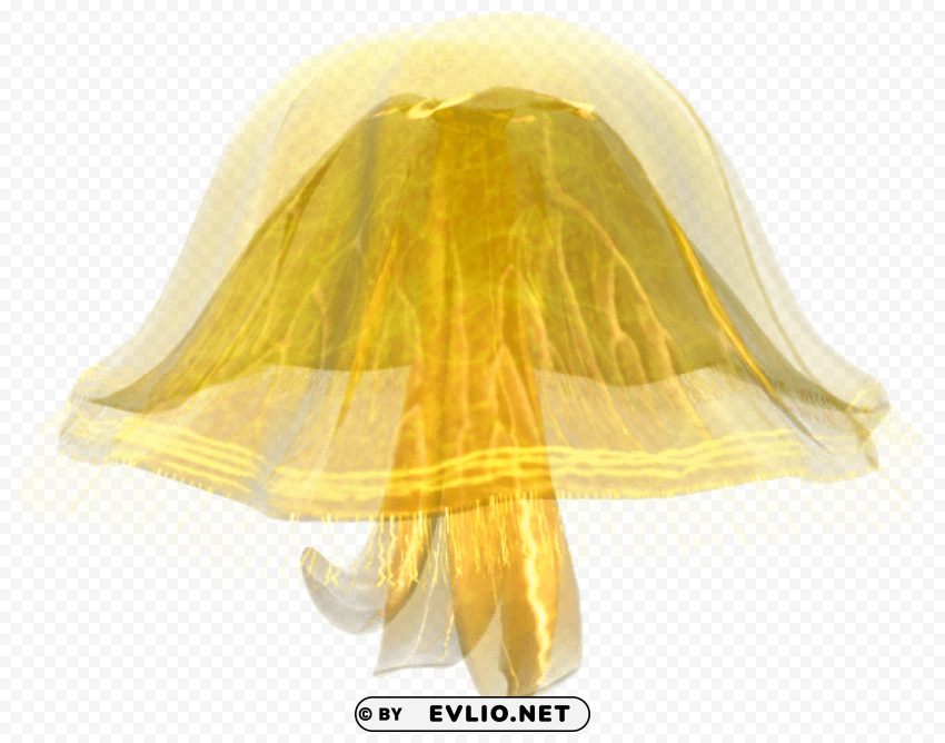 Yellow Jellyfish Free PNG Transparent Images