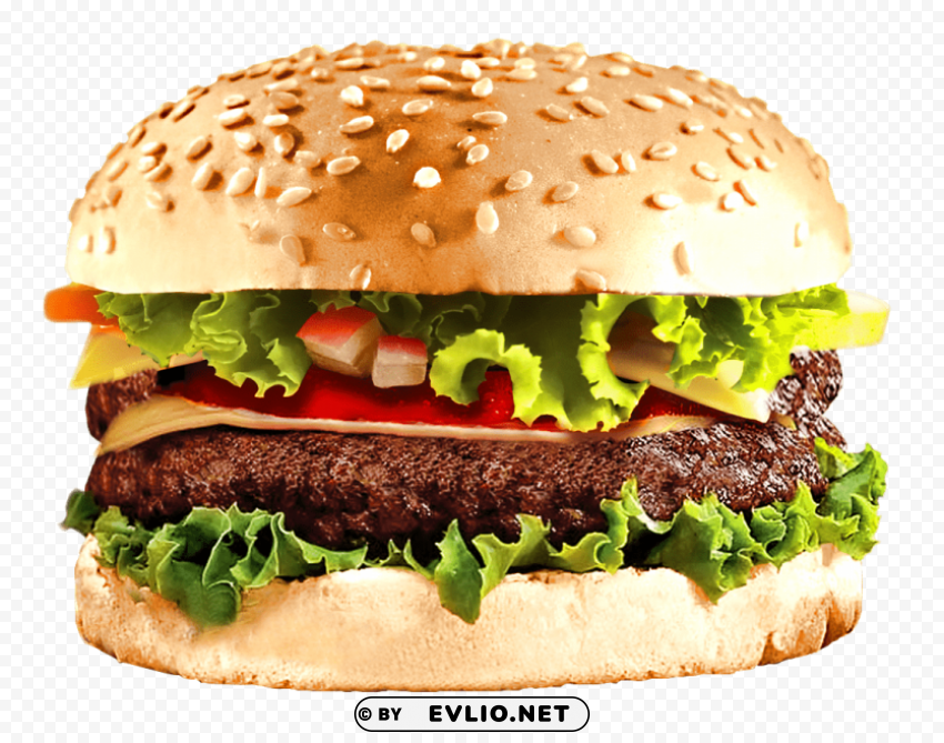 hamburger Clear Background PNG Isolated Graphic Design