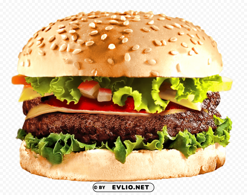 Hamburger Clear Background PNG Isolated Graphic Design