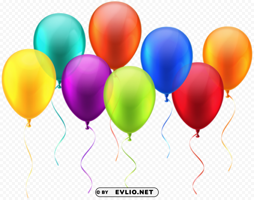 balloons PNG images for merchandise