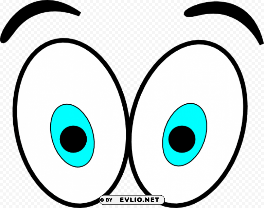 Big Eyes Isolated Item In Transparent PNG Format