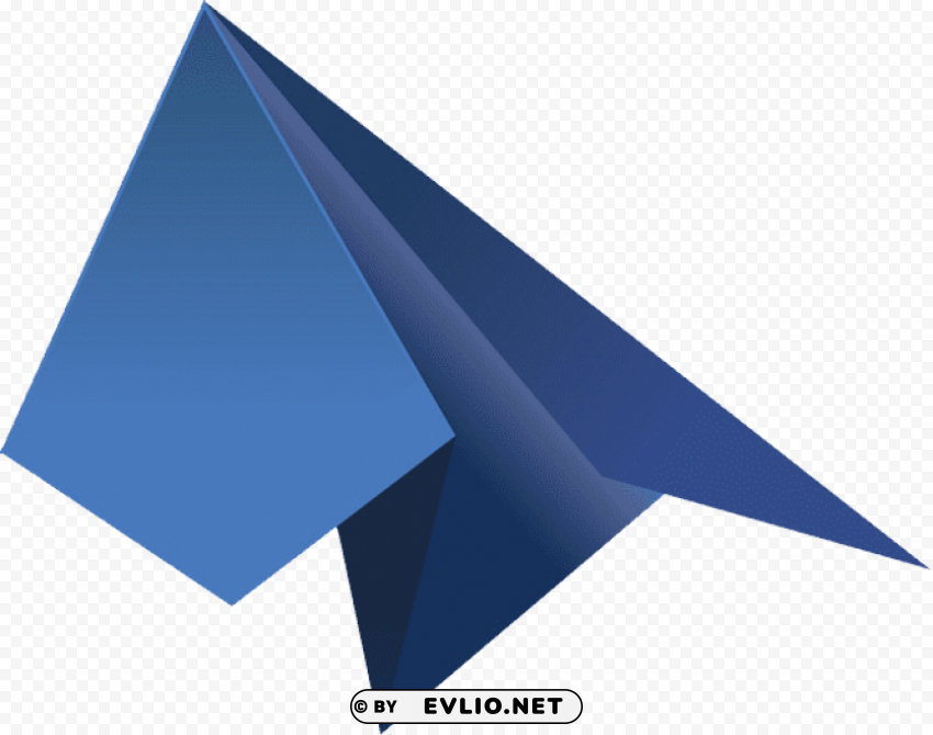 blue paper plane PNG images for editing