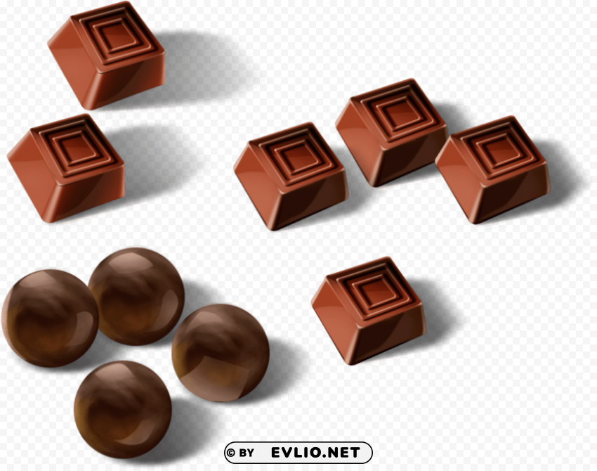 Chocolate PNG Images With Transparent Backdrop