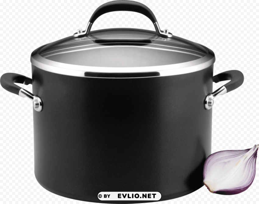 Transparent Background PNG of cooking pot Clear Background PNG Isolated Graphic - Image ID 7c93d73b