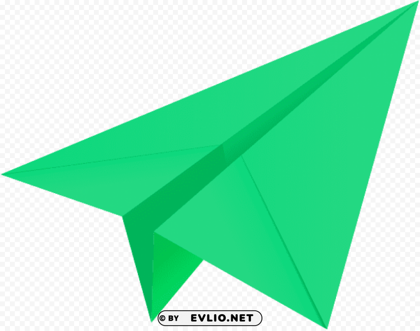 green paper plane Free transparent background PNG PNG transparent with Clear Background ID b61c1bc0