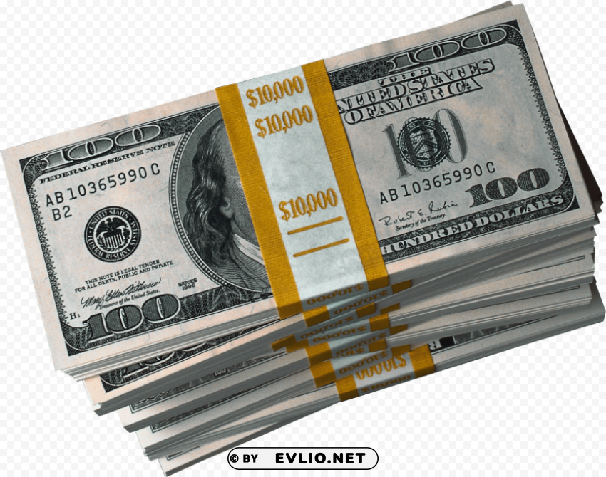 Money Clean Background Isolated PNG Object