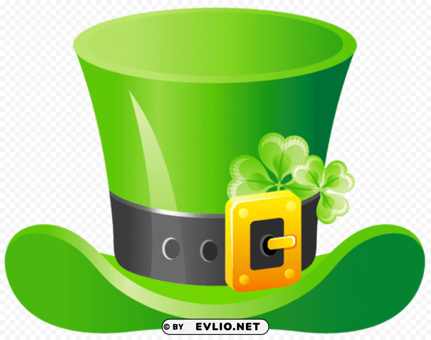 st patrick hatpicture Isolated Artwork on Clear Transparent PNG