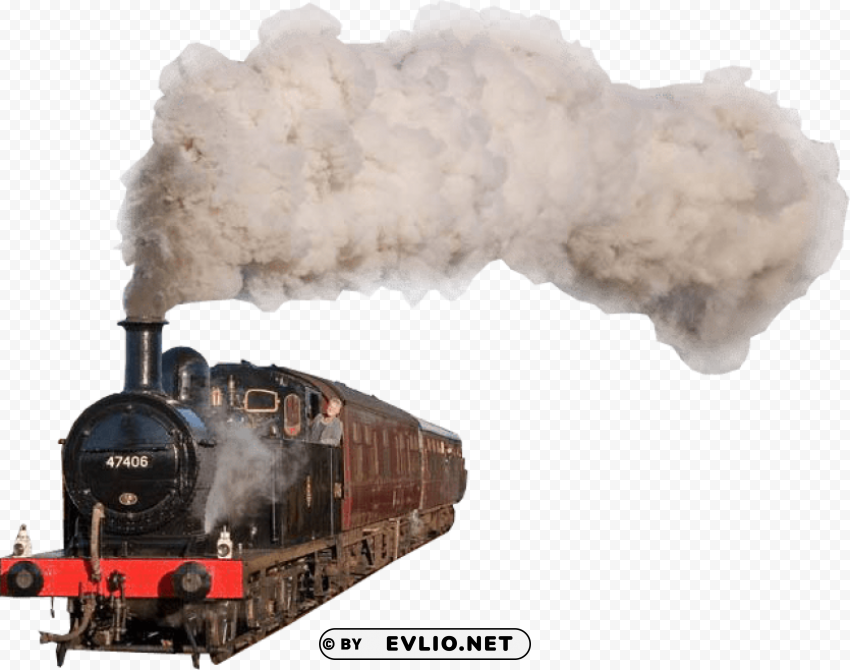 steam engine train PNG images with high-quality resolution