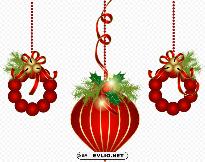 christmas decorationstransparent HighResolution PNG Isolated on Transparent Background