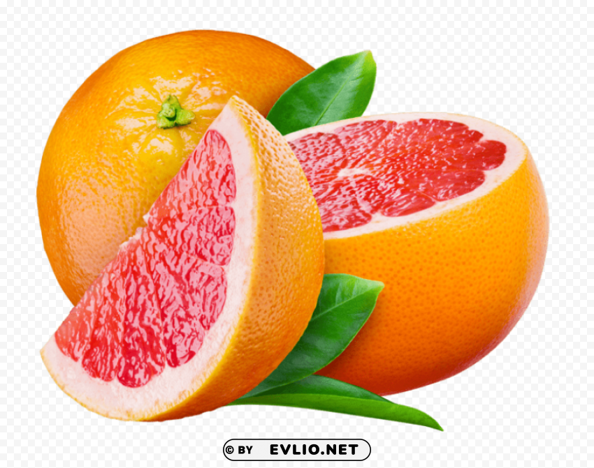 grapefruit Transparent Background PNG Isolated Item