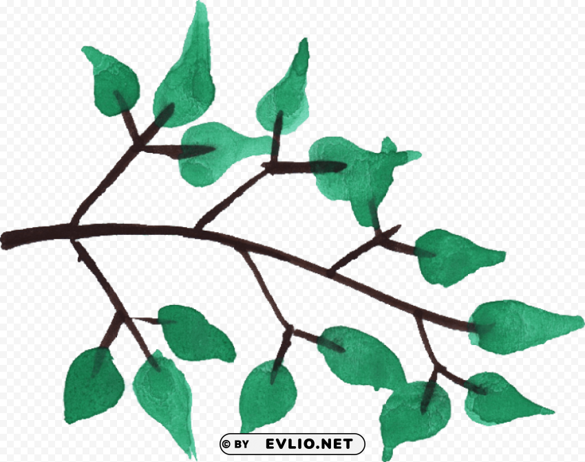 watercolor tree branches High-resolution PNG images with transparency PNG transparent with Clear Background ID 682b9f33