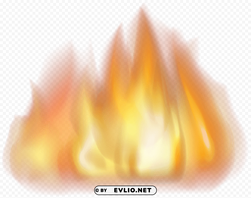 Fire Transparent Background PNG Object Isolation