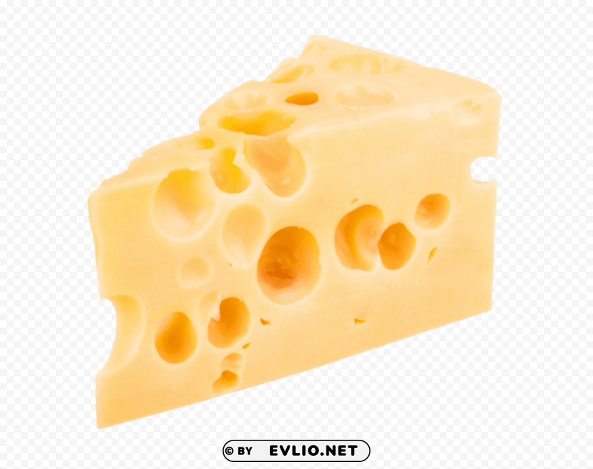 cheese Isolated Object on Transparent Background in PNG
