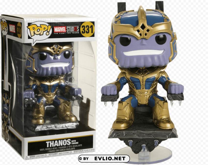 thanos with throne pop Transparent PNG images complete library