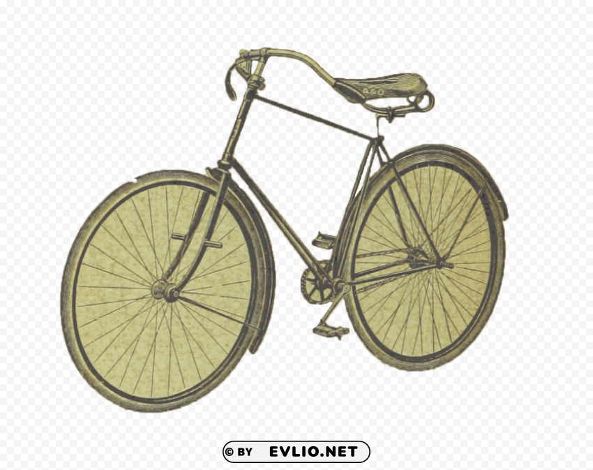 vintage victorian bike PNG with no cost