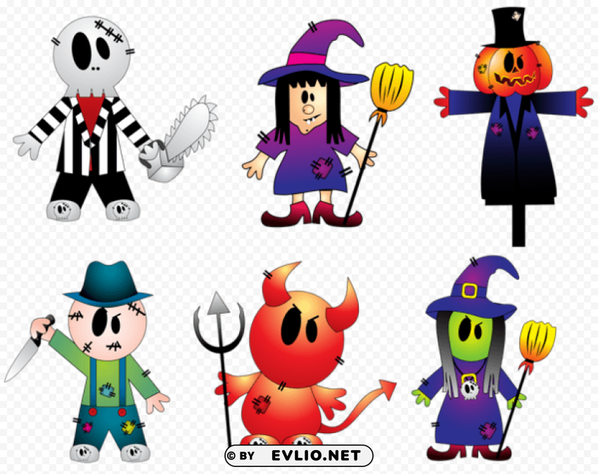 halloween creepy collection s PNG pics with alpha channel