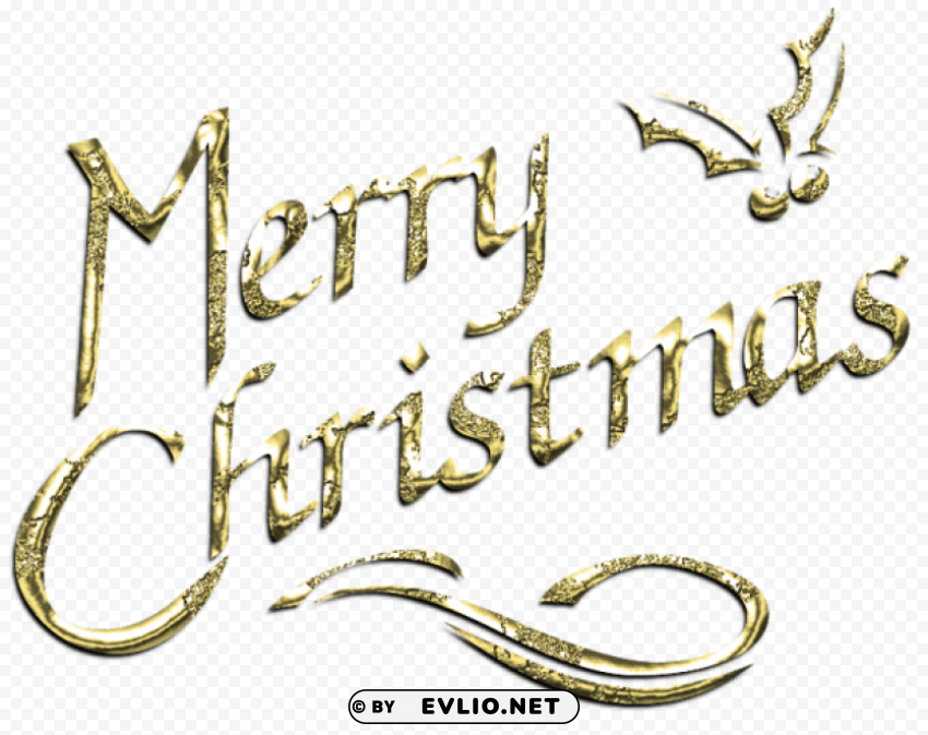 merry christmas decorative text label PNG clear images