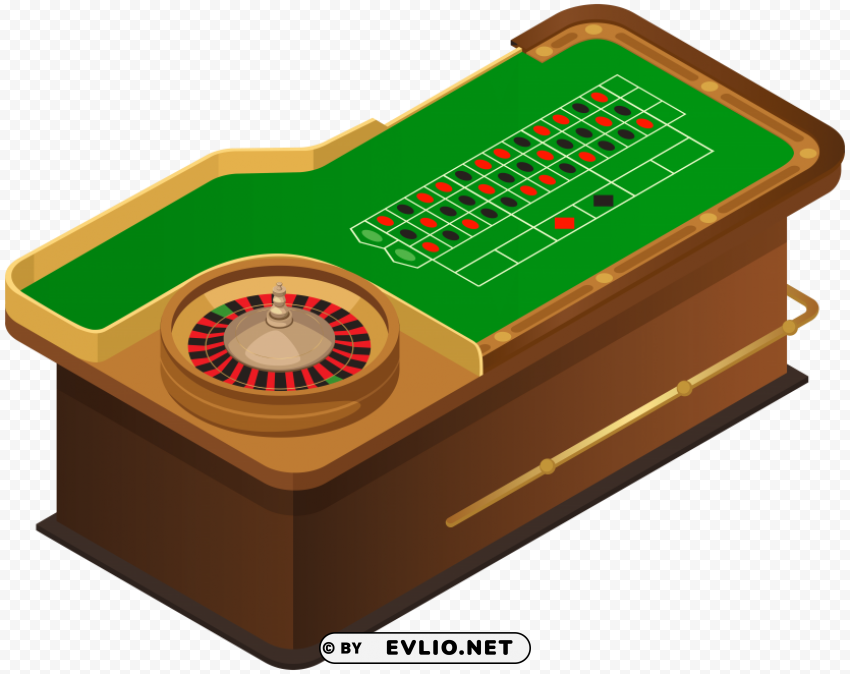 roulette table PNG files with no royalties