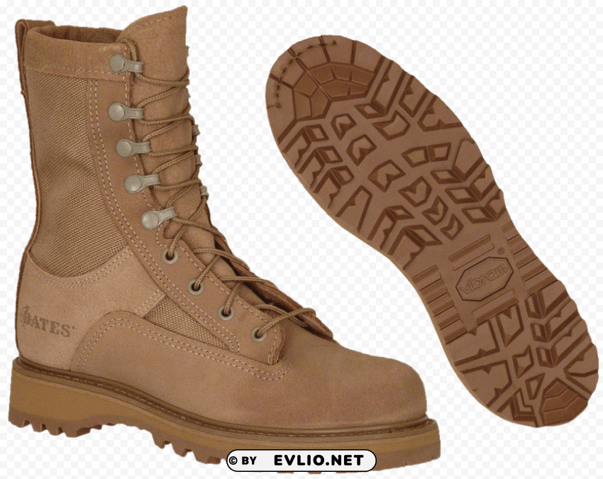 army temperate weather boots Transparent PNG images pack