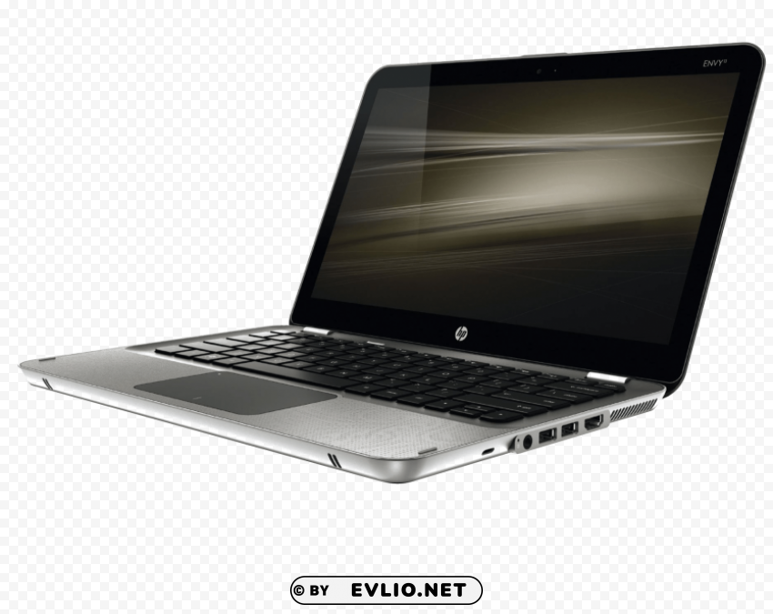 hp laptop Isolated Character with Transparent Background PNG