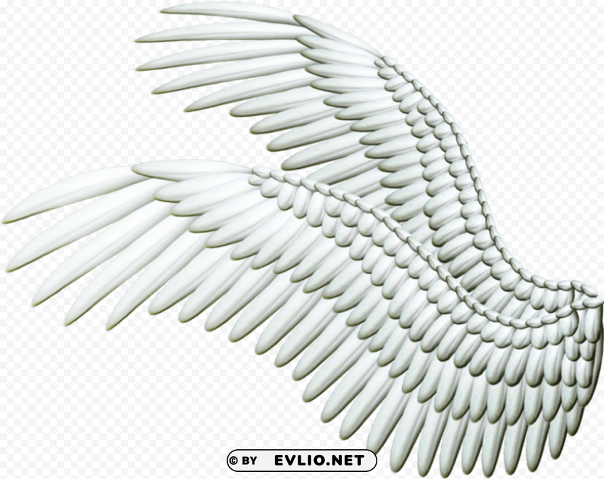 white wings Clear PNG graphics free clipart png photo - 832cba9c