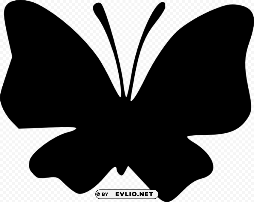 Transparent butterfly silhouette Free PNG file PNG Image - ID 297e3c90