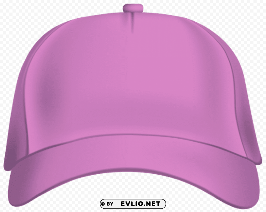 cap pink transparent Clean Background Isolated PNG Art